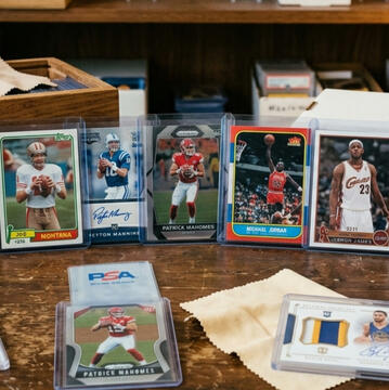 MLB NFL NBA NHL Sports Cards for Sale — Junk Wax Era and Modern Rookies